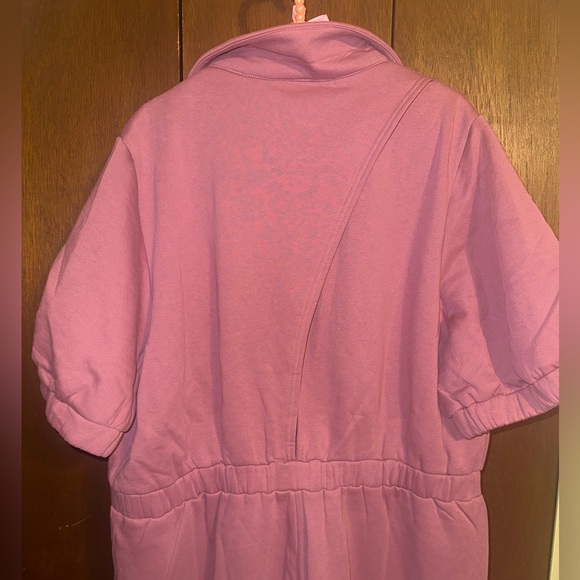 J BROOKS ARLEY SURPLICE BACK JUMPSUIT - OLD ROSE, 3XL - Picture 10 of 13